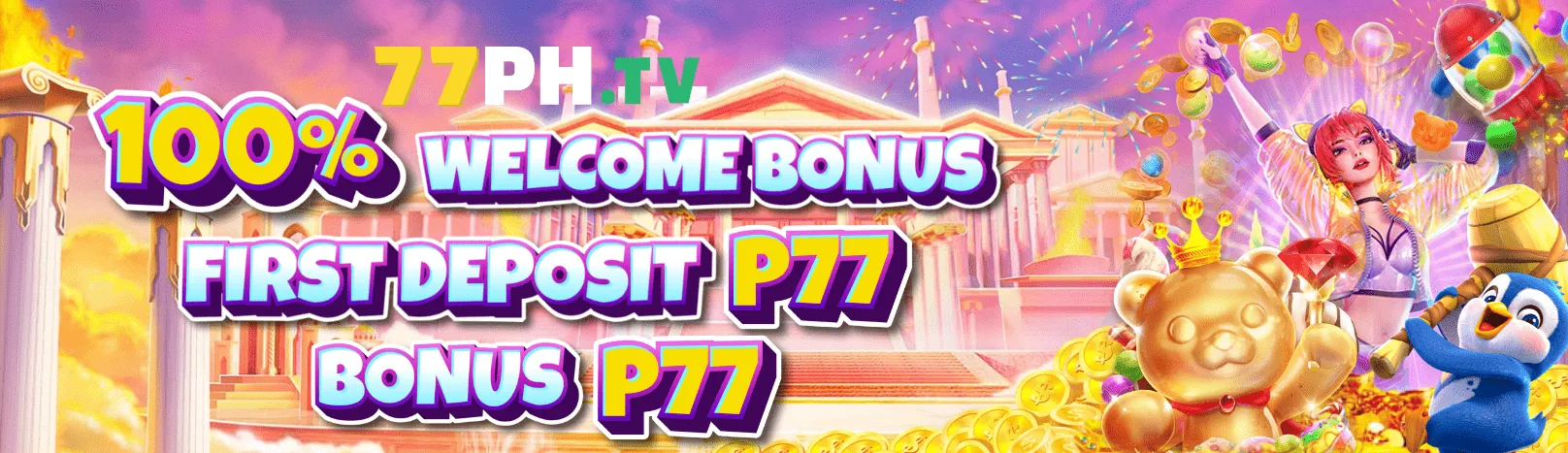 Giao diện game nổ hũ 678bet đầy màu sắc